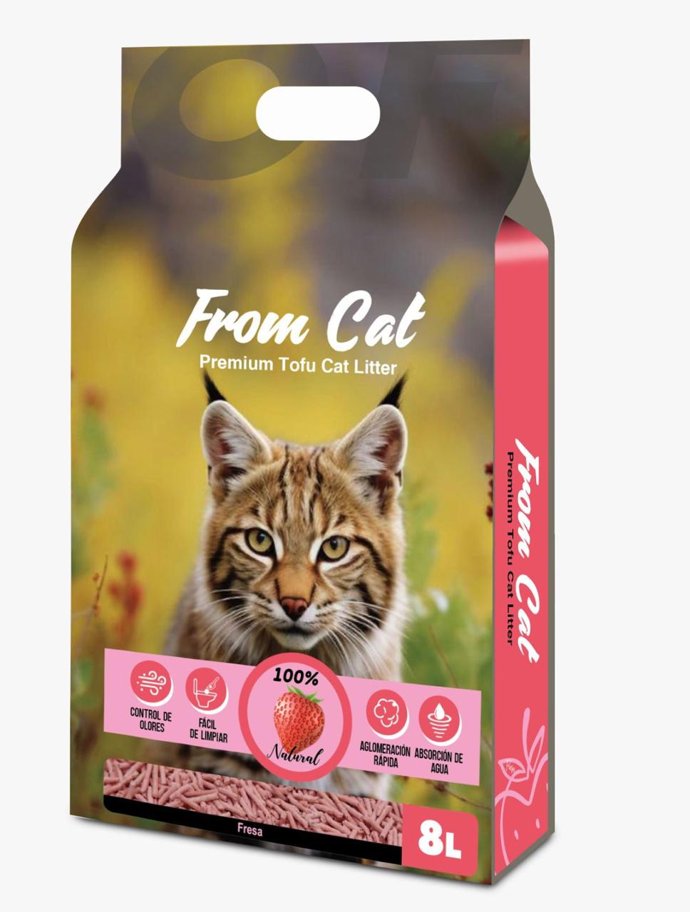 Arena De Tofu FromCat Premium  8Libras