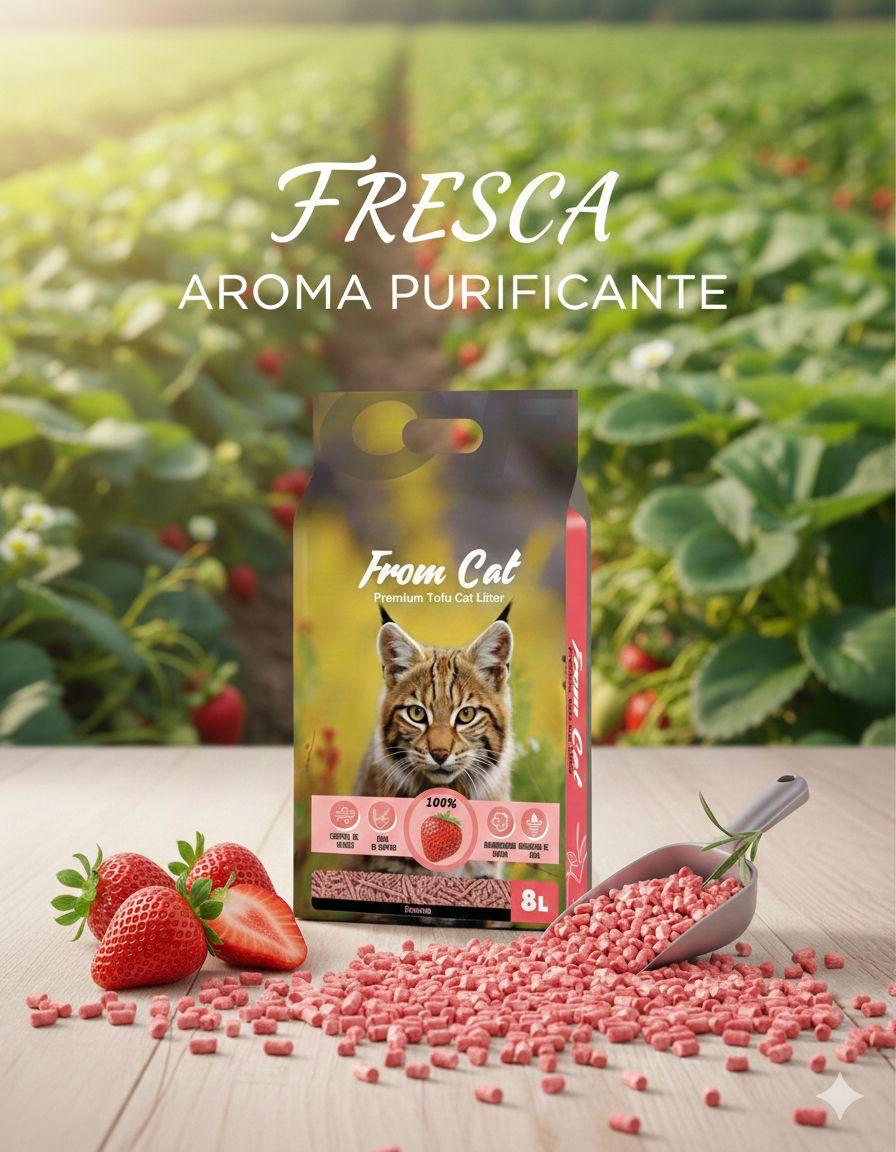 Arena De Tofu FromCat Premium  8Libras